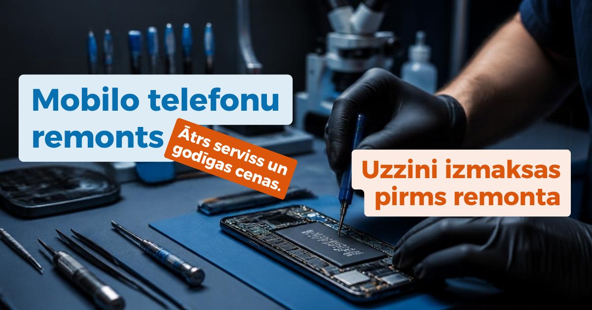 SellIT — mobilo telefonu remonts Jelgavā